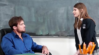 Alice March decides to have sex with her teacher