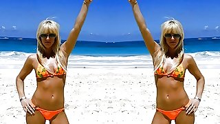 Melissa Hardbody Stripper Bikini Jerk Off Challenge