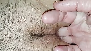 Warm up pussy fingering