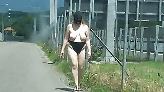 Session June 2017: walking naked on the street