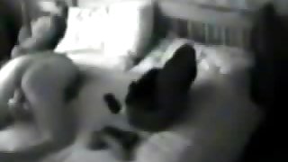 My mom masturbating on bed
