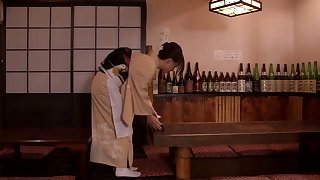 Incredible Japanese whore Kaori Saejima in Exotic bar, hidden cams JAV clip