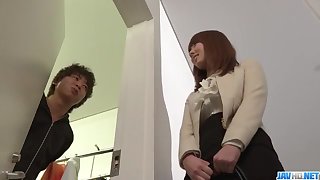 Great cock sucking in the shower with erotic Yui Hatano